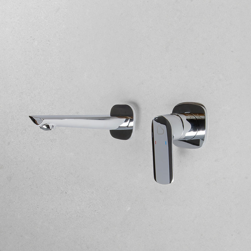 Flora Wall Mounted Basin Mixer