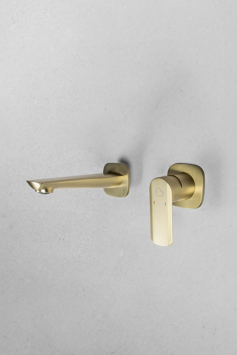 Flora Wall Mounted Basin Mixer