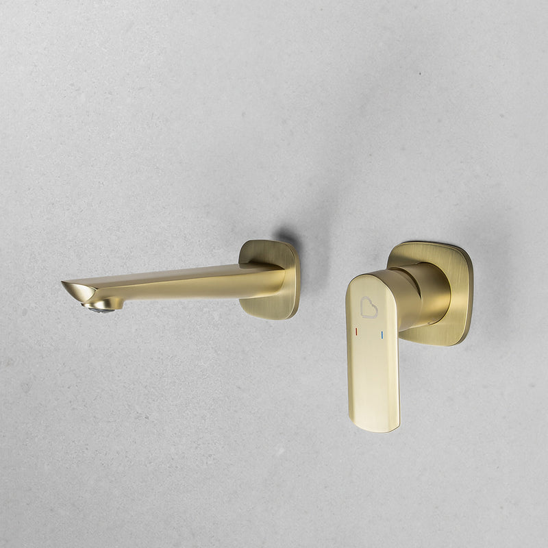 Flora Wall Mounted Basin Mixer