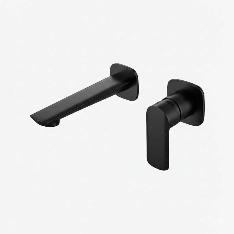 Flora Wall Mounted Basin Mixer